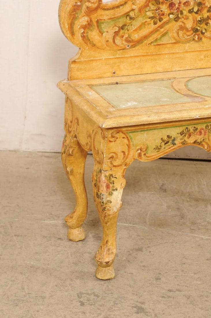 Early 20th Century Antique Hand-Painted Cassapana from Italy - 2