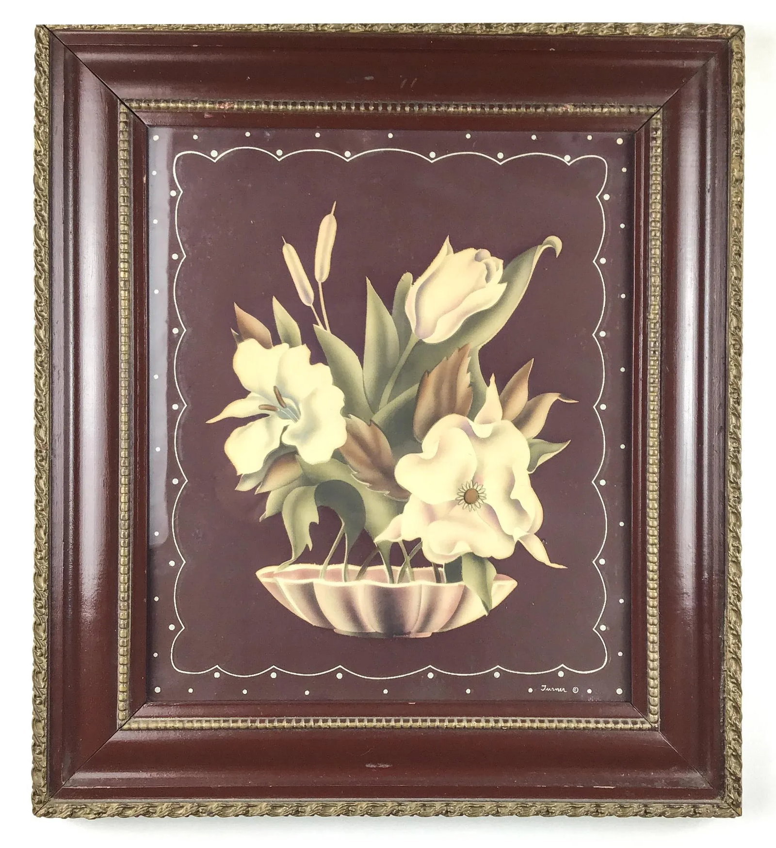 Victorian Watercolor Original Painting Signed - 11