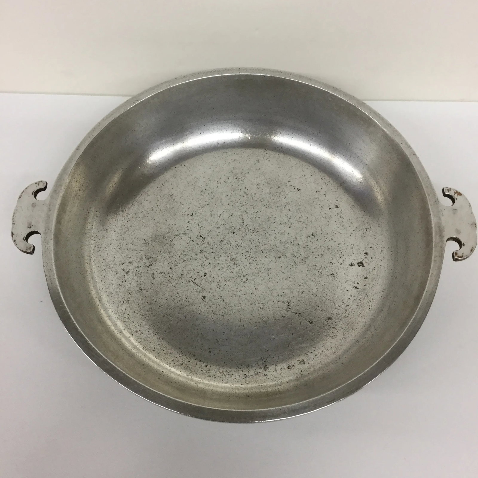 Antique Glass Covered Frying Pan - 6