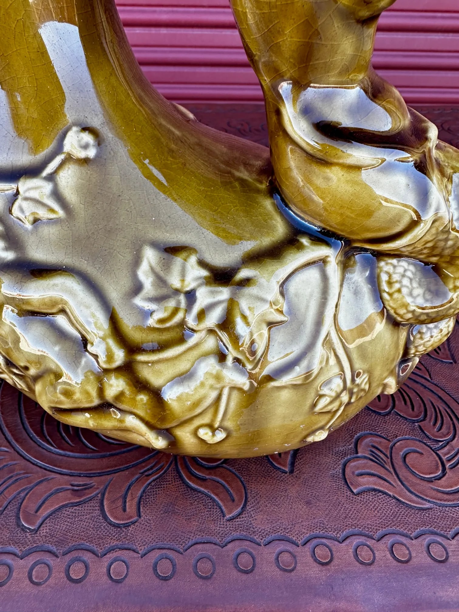 Shi Wan Ware Chinese Ceramic Pitcher - 4