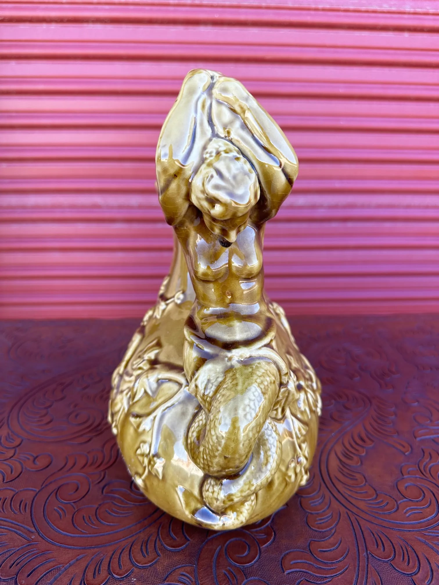 Shi Wan Ware Chinese Ceramic Pitcher - 6