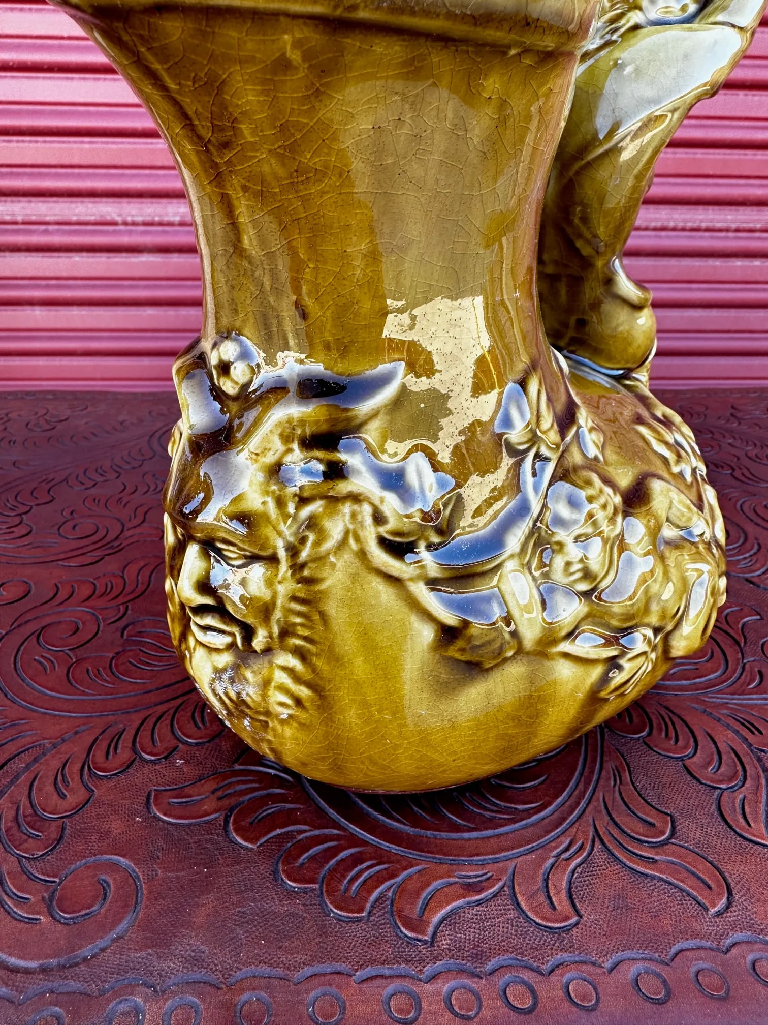 Shi Wan Ware Chinese Ceramic Pitcher - 7