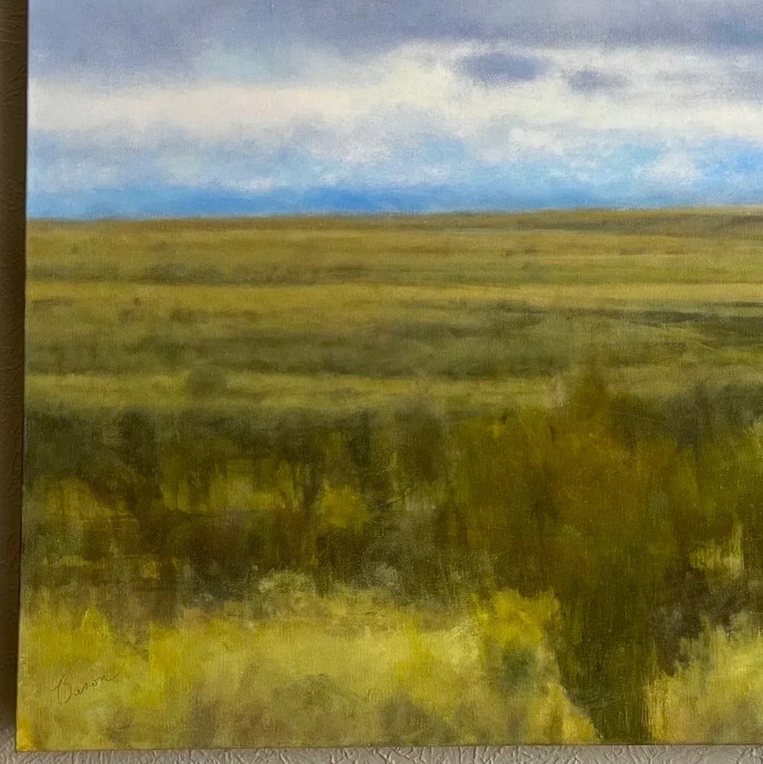 Western Landscape Painting - Big Sky Montana Summer Prairie by James Bason - 6