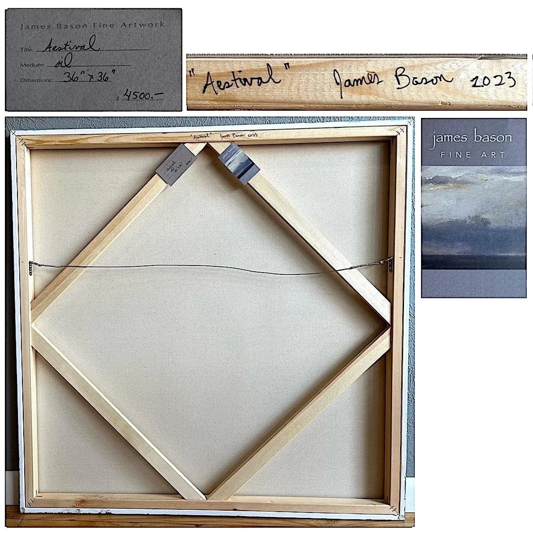 Western Landscape Painting - Big Sky Montana Summer Prairie by James Bason - 9