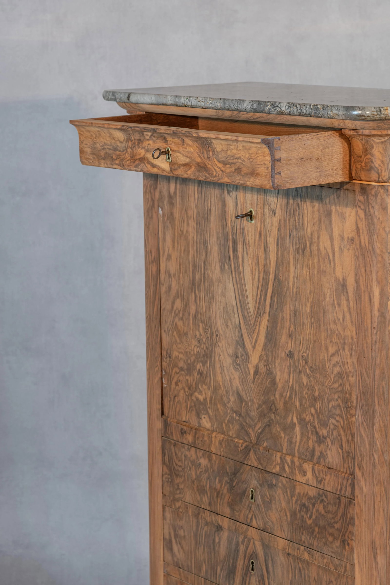 19th Century Louis-Philippe Period French Secretary - 6