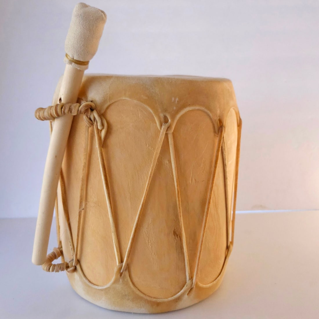 6" Native American Taos Drum - 2