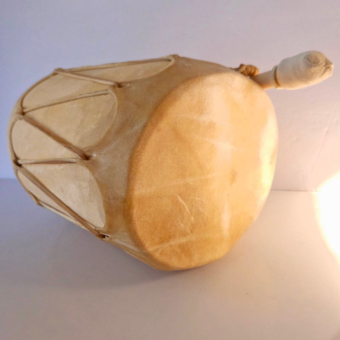 6" Native American Taos Drum - 4