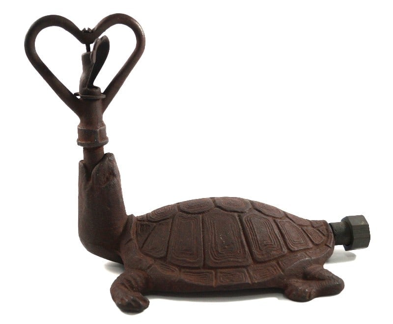 Antique Turtle Cast Iron Lawn Sprinkler (1 of 6)