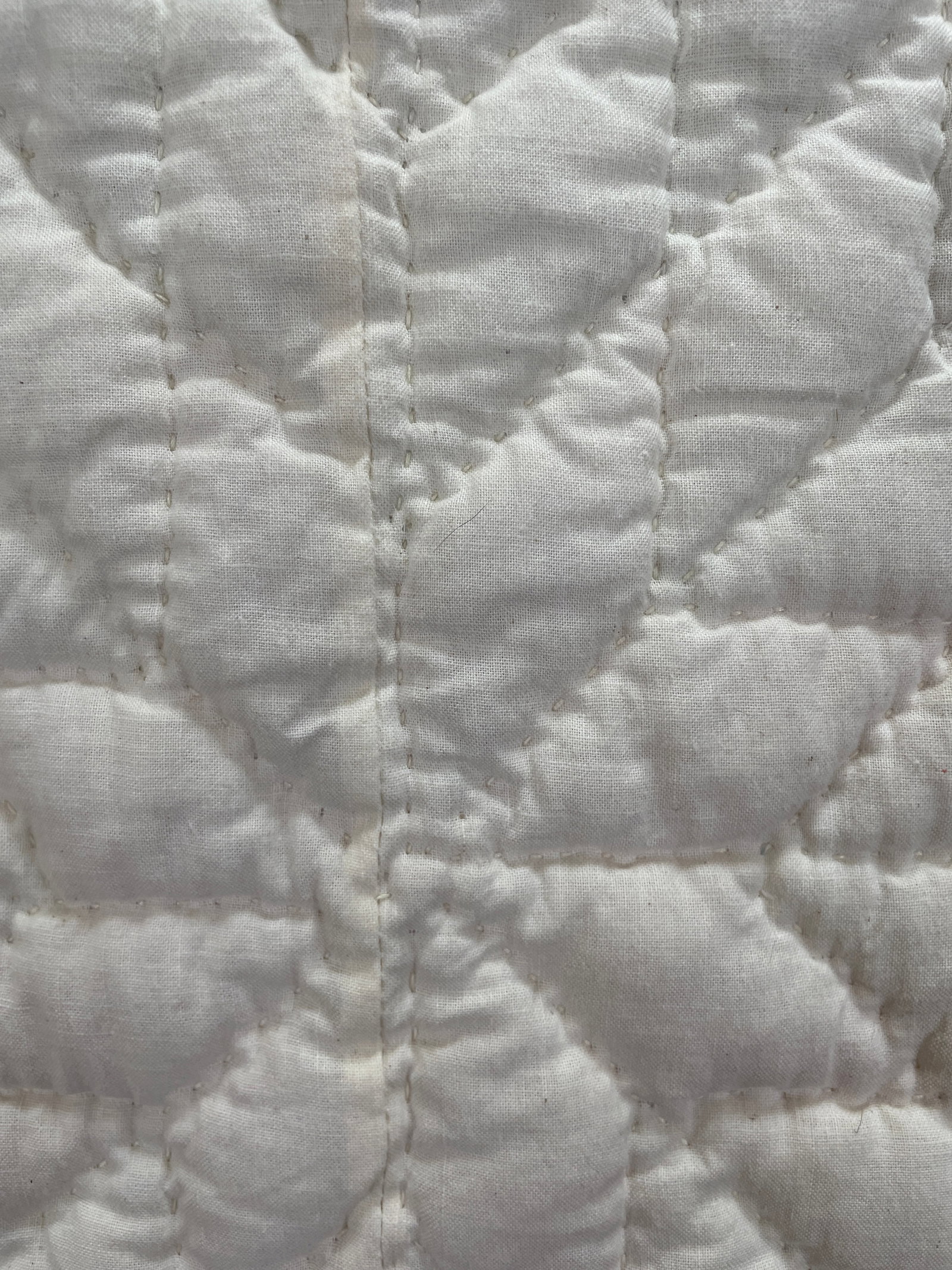 HANDMADE STAR PATTERN QUILT 95" x 80" - 7