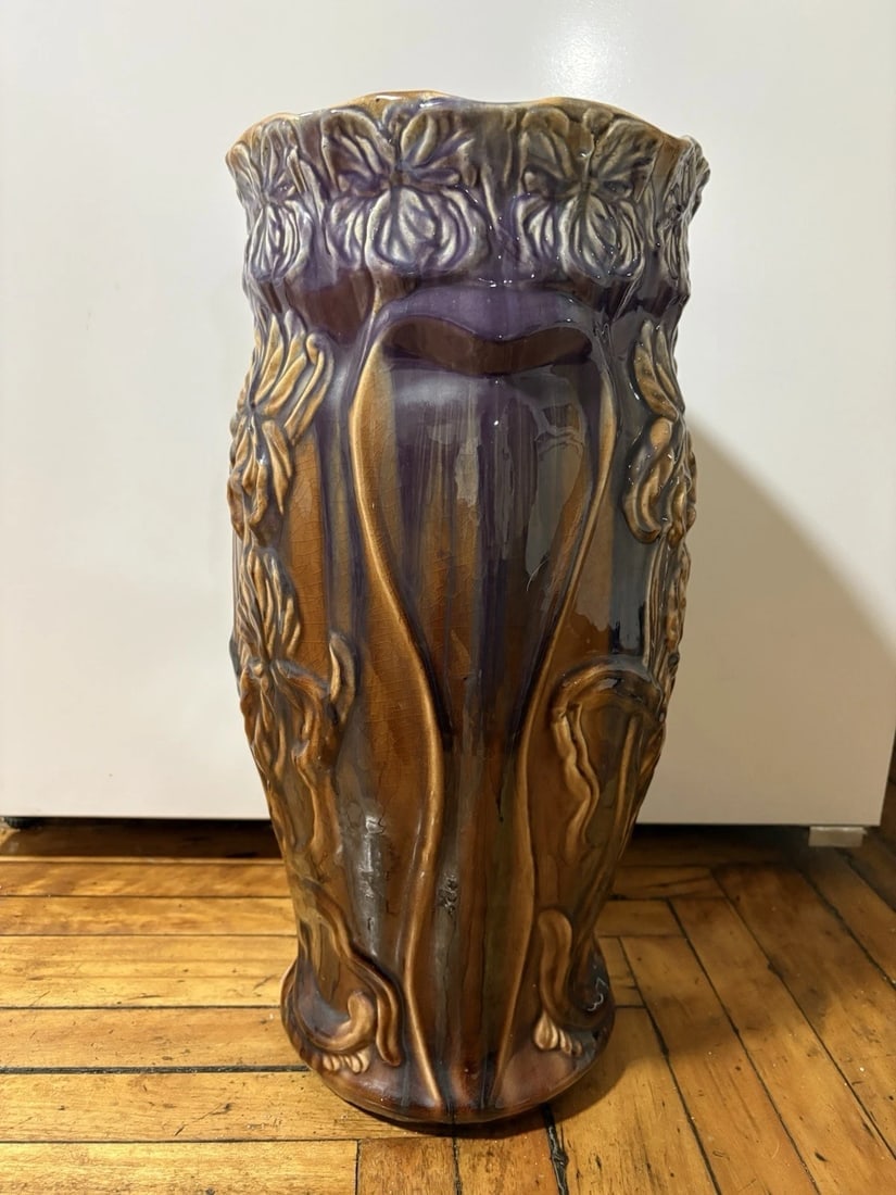 Majolica Umbrella Stand - 4