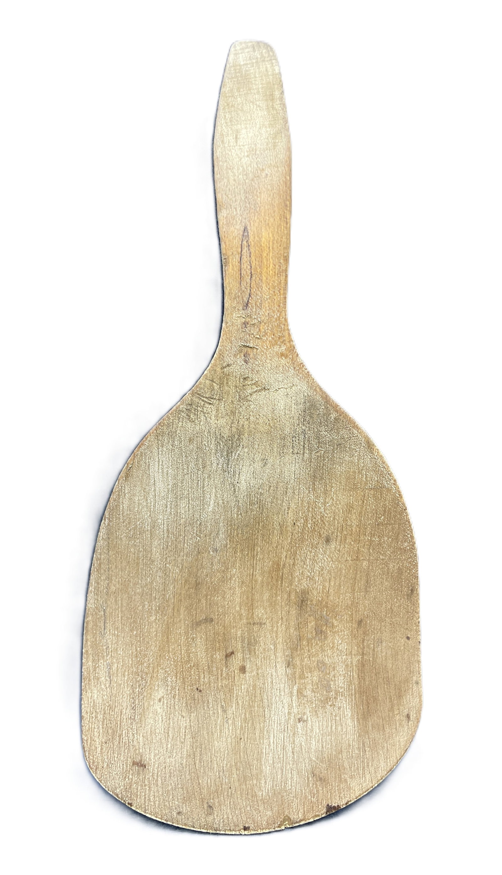PRIMITIVE HAND CARVED WOODEN BUTTER SCOOP PADDLE SPOON FARMHOUSE (1 of 6)