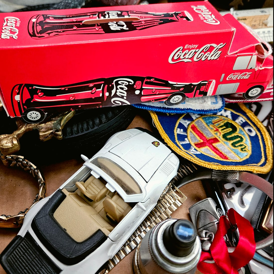 A Mostly Metal Mixture Junk Drawer Collection - 7