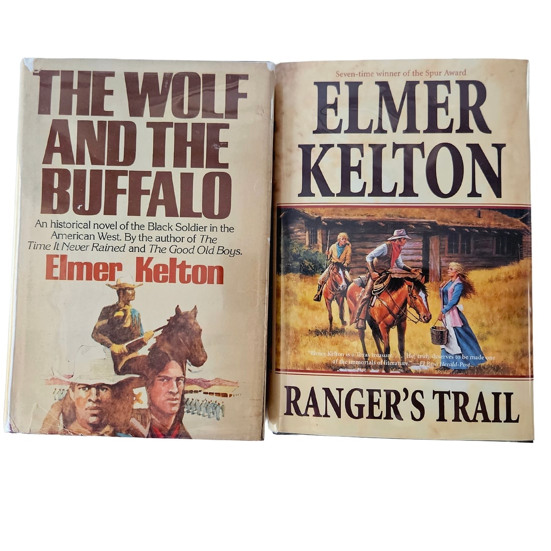 Elmer Kelton 1st ED SIGNED Hard Cover Dust Jacket Books: Title: Elmer Kelton 1st ED SIGNED Hard Cover Dust Jacket Books Description: Elmer Kelton: The Wolf and the Buffalo 1980 Doubleday 1st ED SIGNED Hard Cover with Dust jacket Protected by Mylar cover Goo