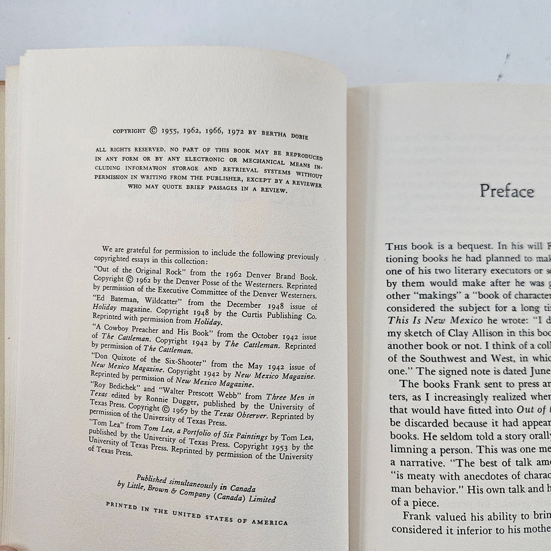 J Frank Dobie Classic Book Set - 13