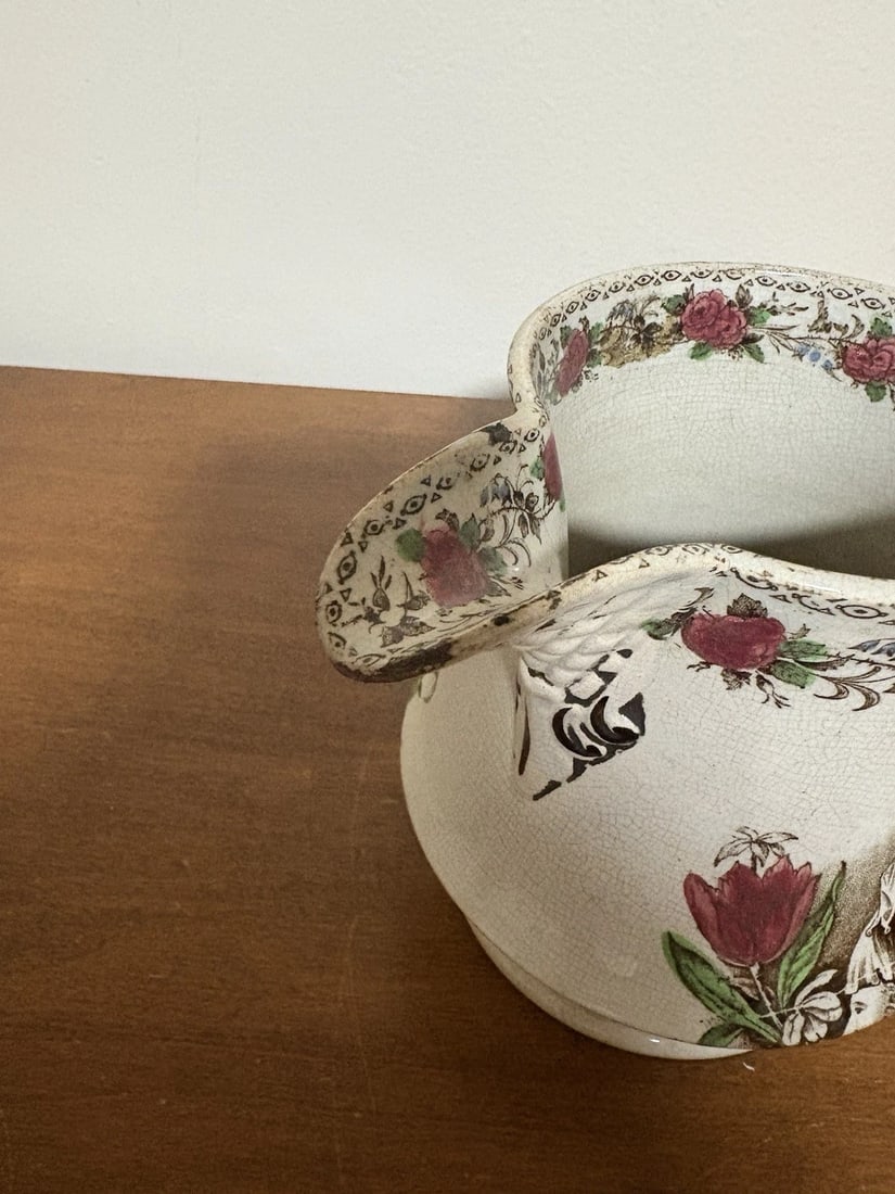 Rare Staffordshire February/august Pitcher - 4