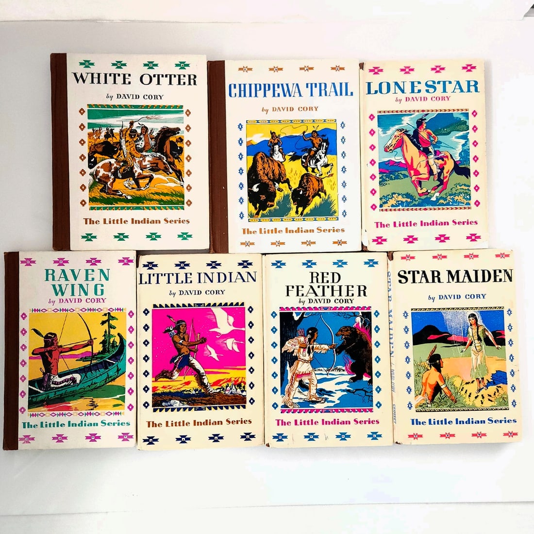 The Little Indian Series by David Cory Hard Cover Book Set: Title: The Little Indian Series by David Cory Hard Cover Book Set Description: An almost complete set of this 1930’s Young Adult series telling coming of age stories of a Sioux Tribe, reflecting