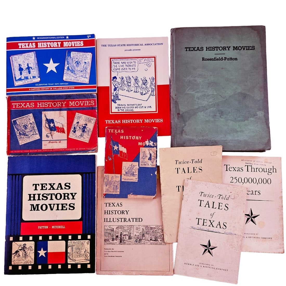 Texas History Movies Varies Book Releases and Formats (1 of 14)