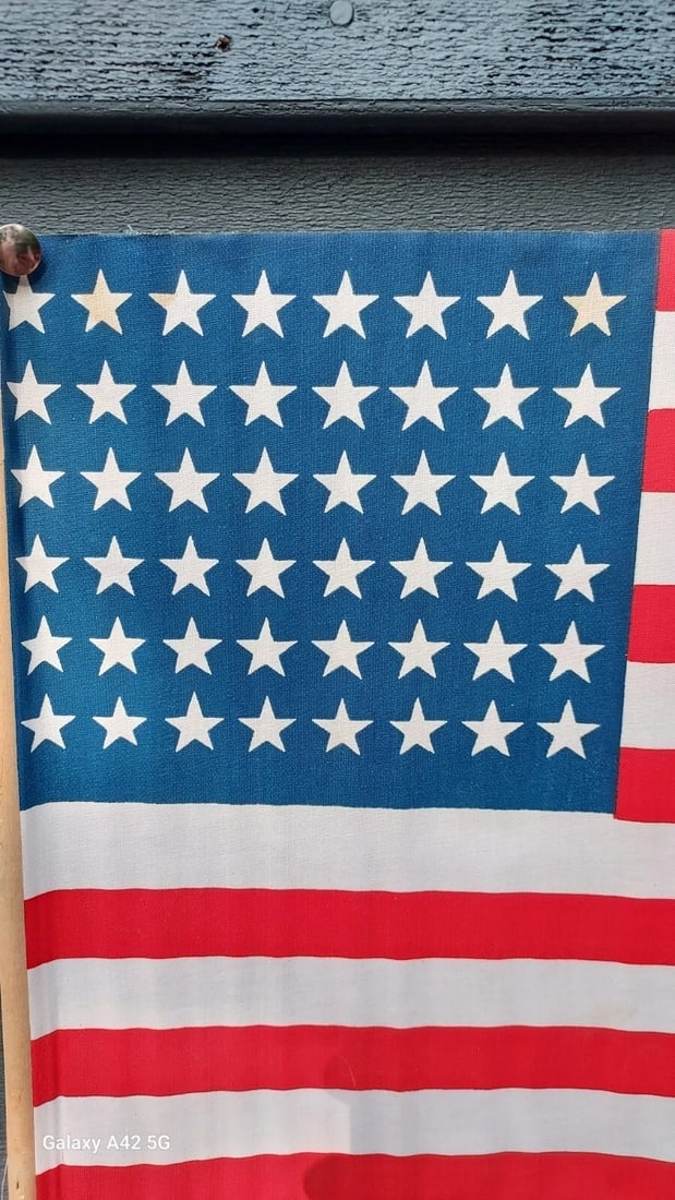 American Flag 48 Star mint Stars 1912 parade (1 of 5)