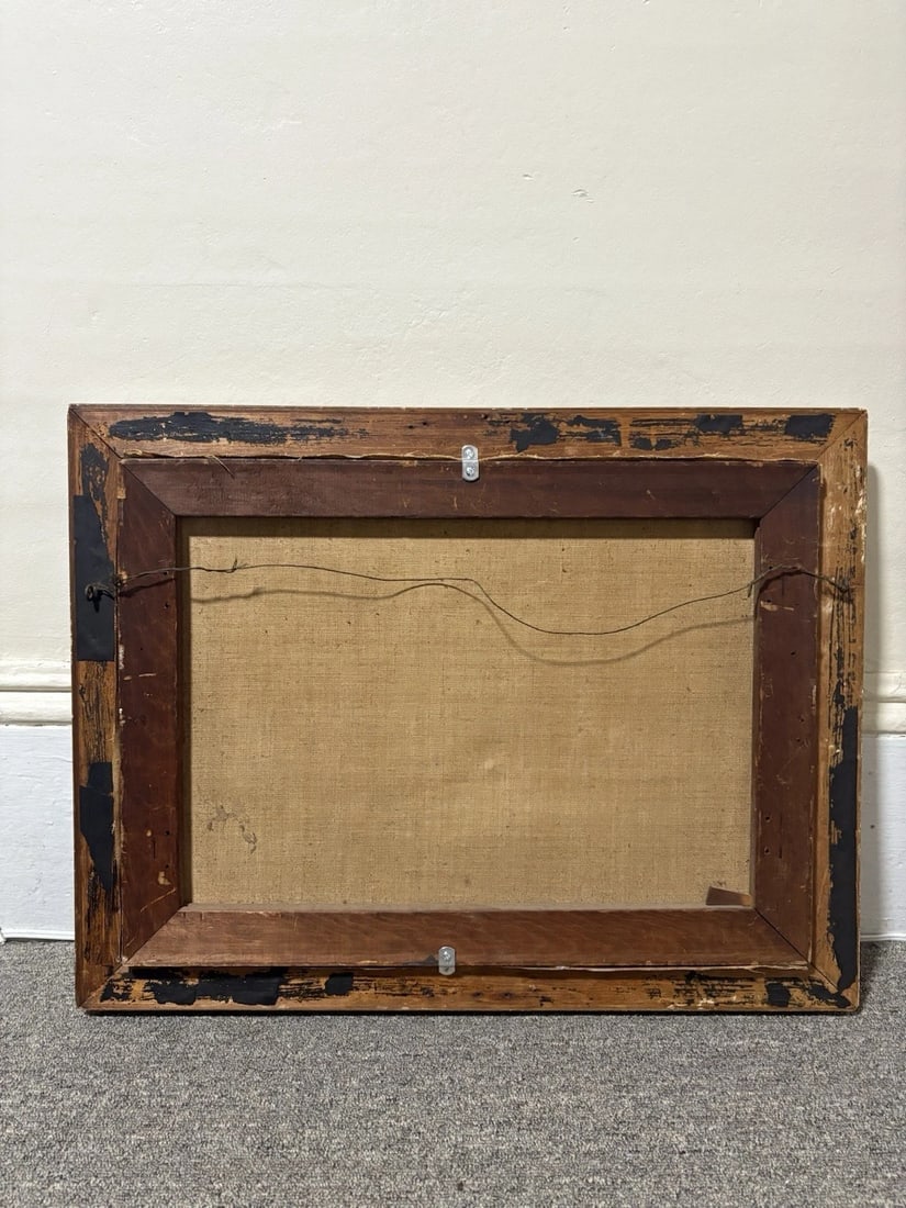 American School Oil On Canvas Landscape Painting - 5