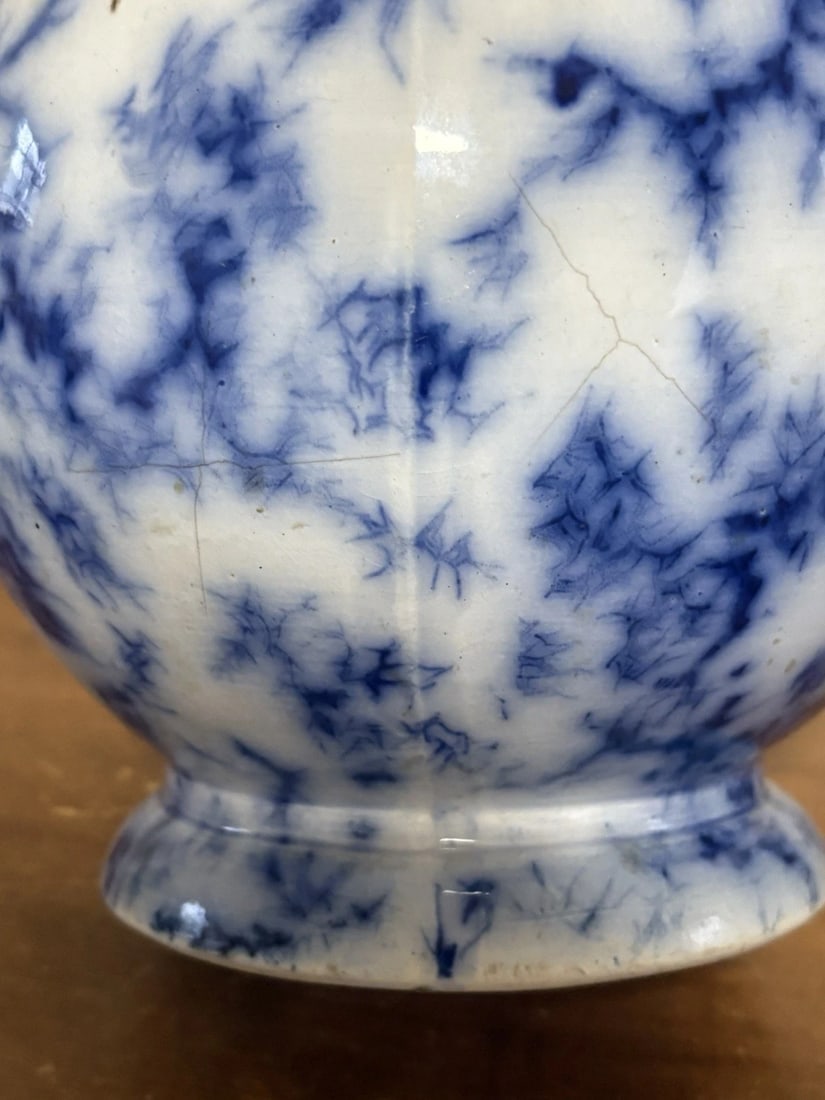 Marble Flow Blue Pitcher - 7