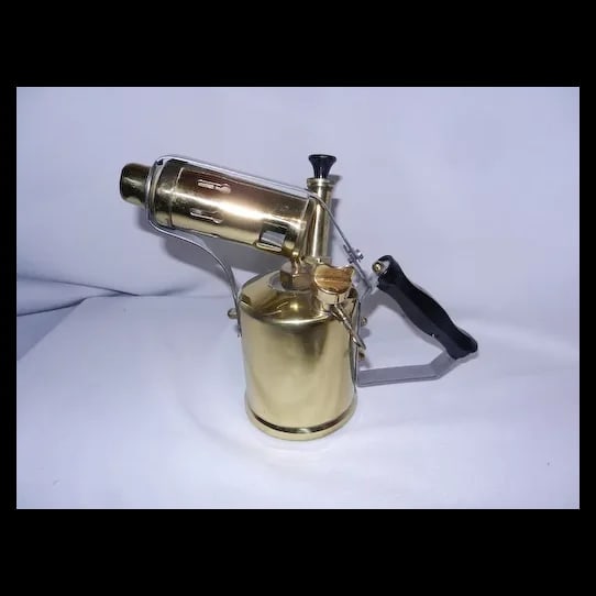 Vintage Brass Blow Torch - 2