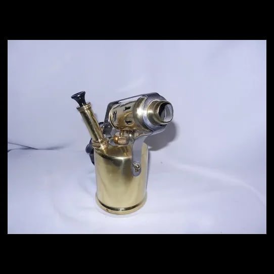 Vintage Brass Blow Torch - 4