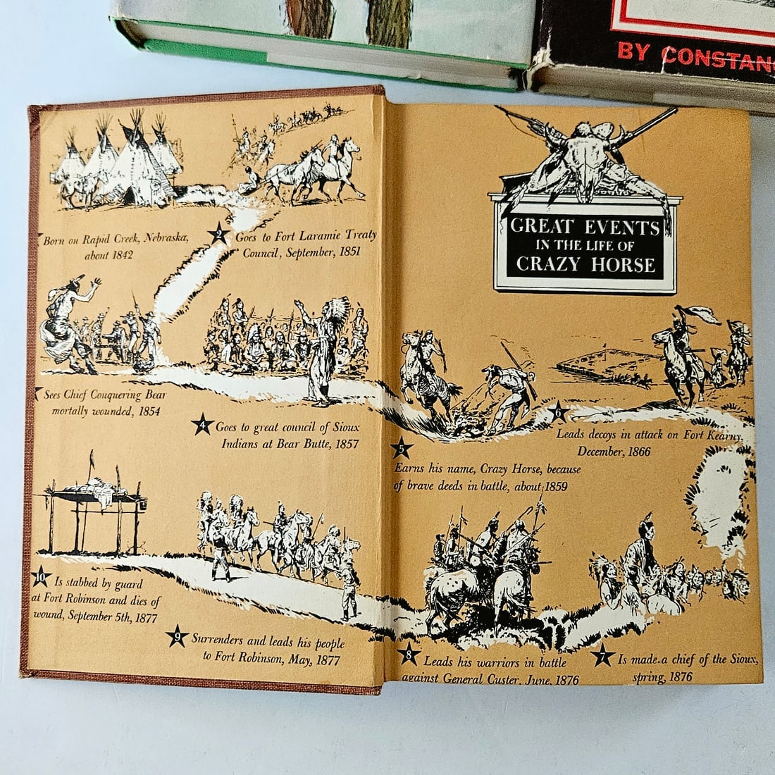 Crazy Horse, Daniel Boone and Davy Crocket - 2