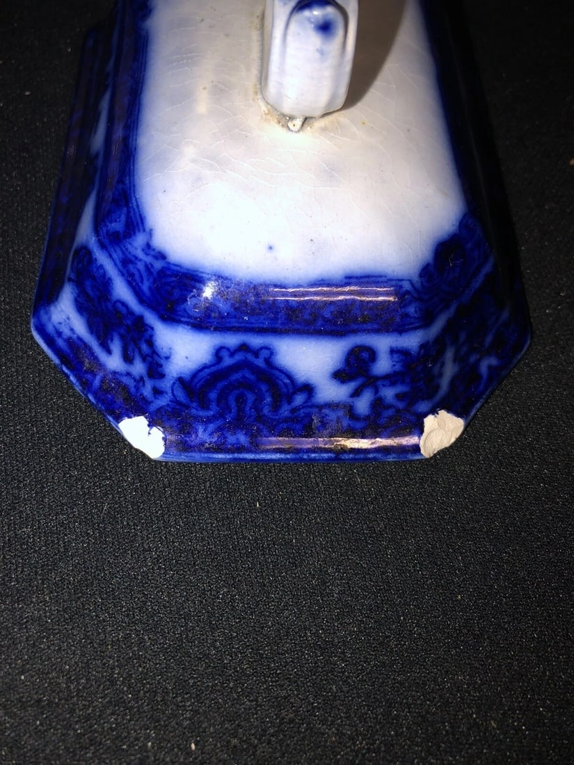 temple flow blue 3pc soap dish - 10