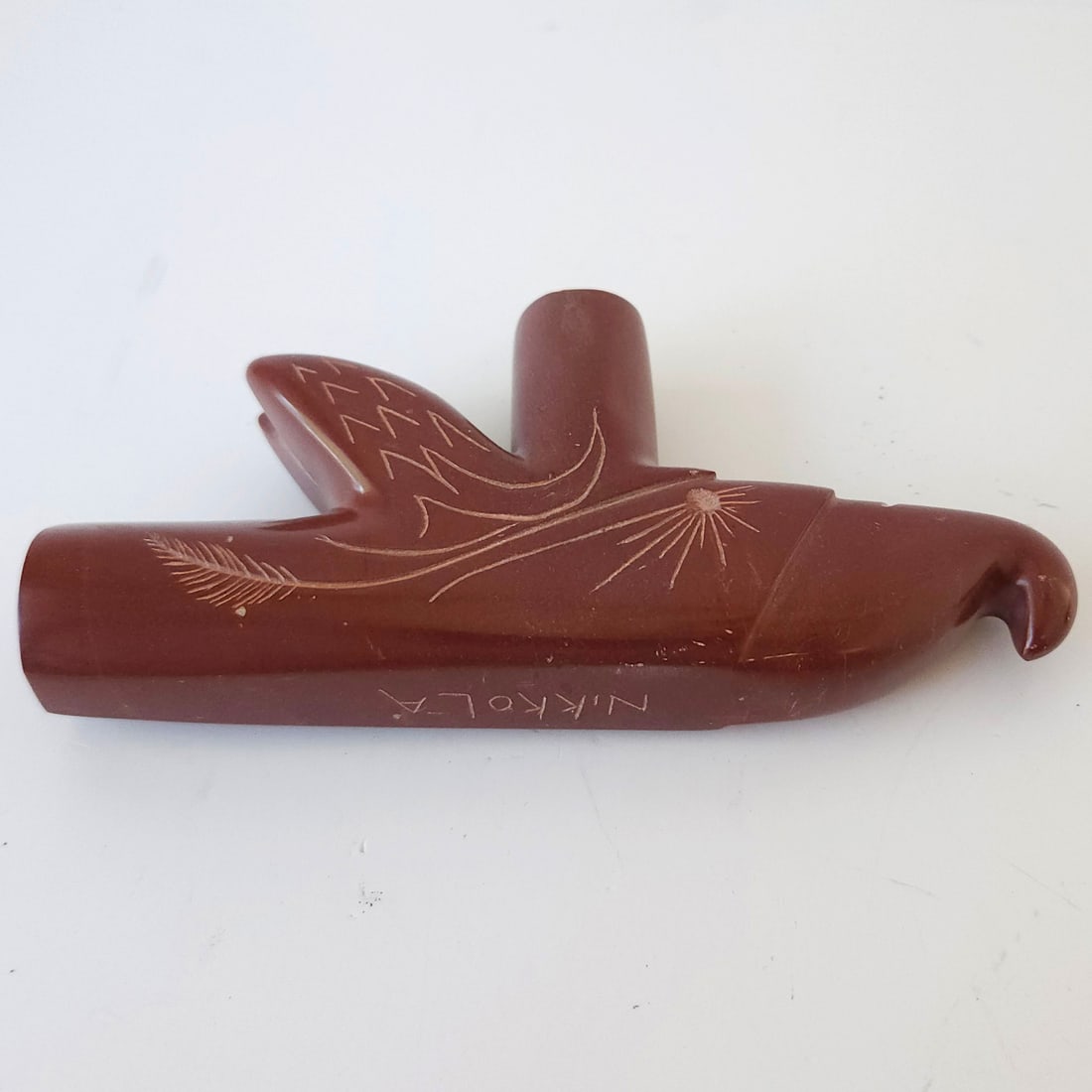 Native American Catlinite Pipes - 7