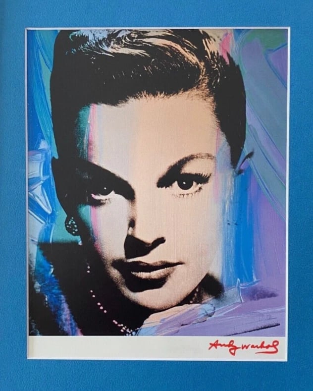 ANDY WARHOL + RARE 1984 SET OF 6 PORTRAIT PRINTS SIGNED MATTED AND FRAMED! - 13