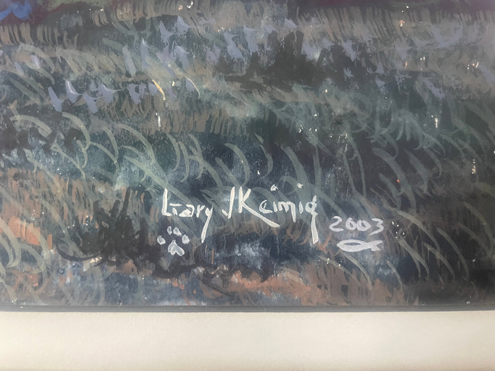 End of Day under glass - 2