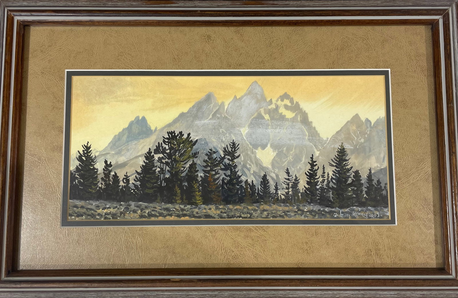 Collection of Two (2) paintings by Gary Keimig - 3