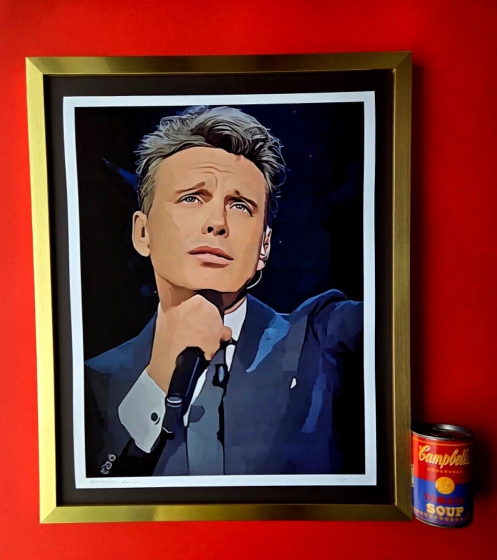 ALEXANDER DULAC + LUIS MIGUEL LARGE Hand Signed Authentic Print LtdEd of 10 COA!: Title:ALEXANDER DULAC + LUIS MIGUEL LARGE Hand Signed Authentic Print LtdEd of 10 COA!Description:Up for Sale is this Beautiful and Elegant Hand Signed Authentic Giclee by renowned contemporary