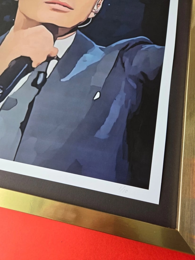 ALEXANDER DULAC + LUIS MIGUEL LARGE Hand Signed Authentic Print LtdEd of 10 COA! - 4