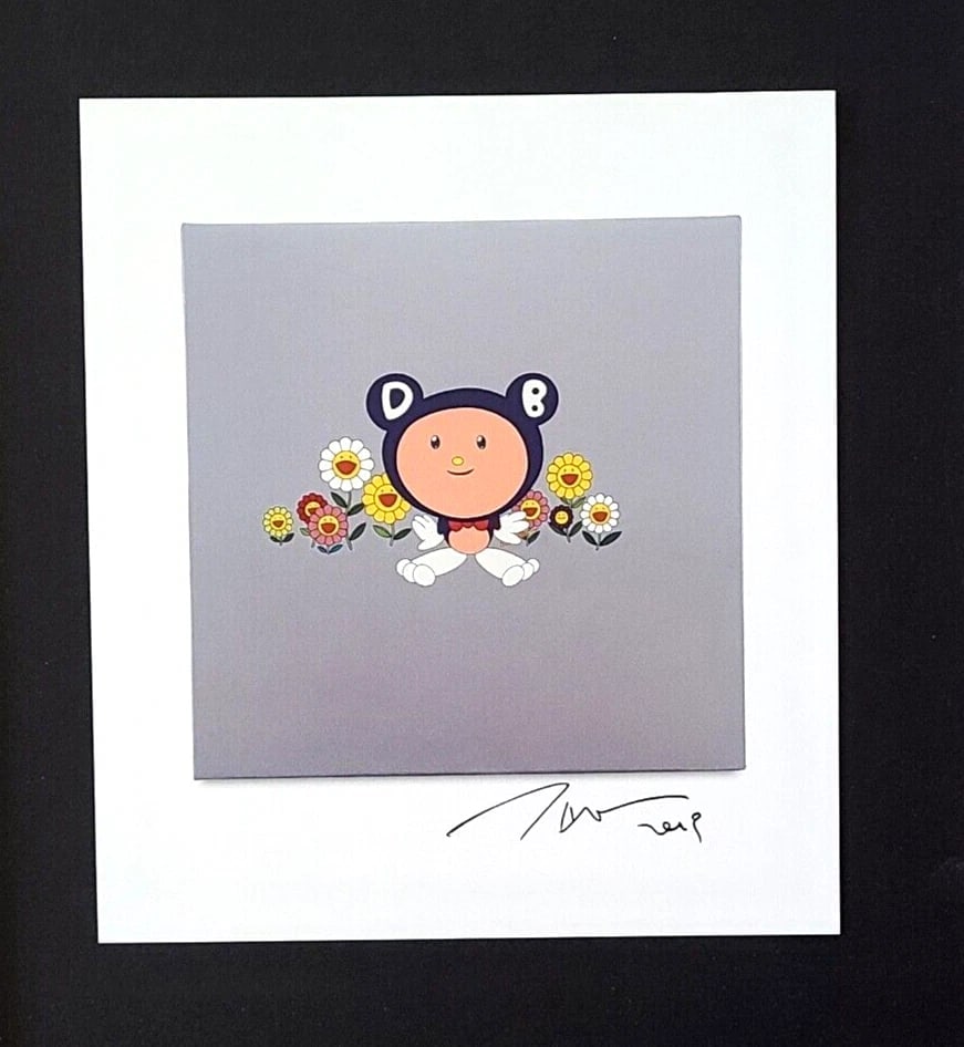 TAKASHI MURAKAMI + AWESOME SIGNED ART PRINT FROM JAPAN + WITH NEW FRAME - 2