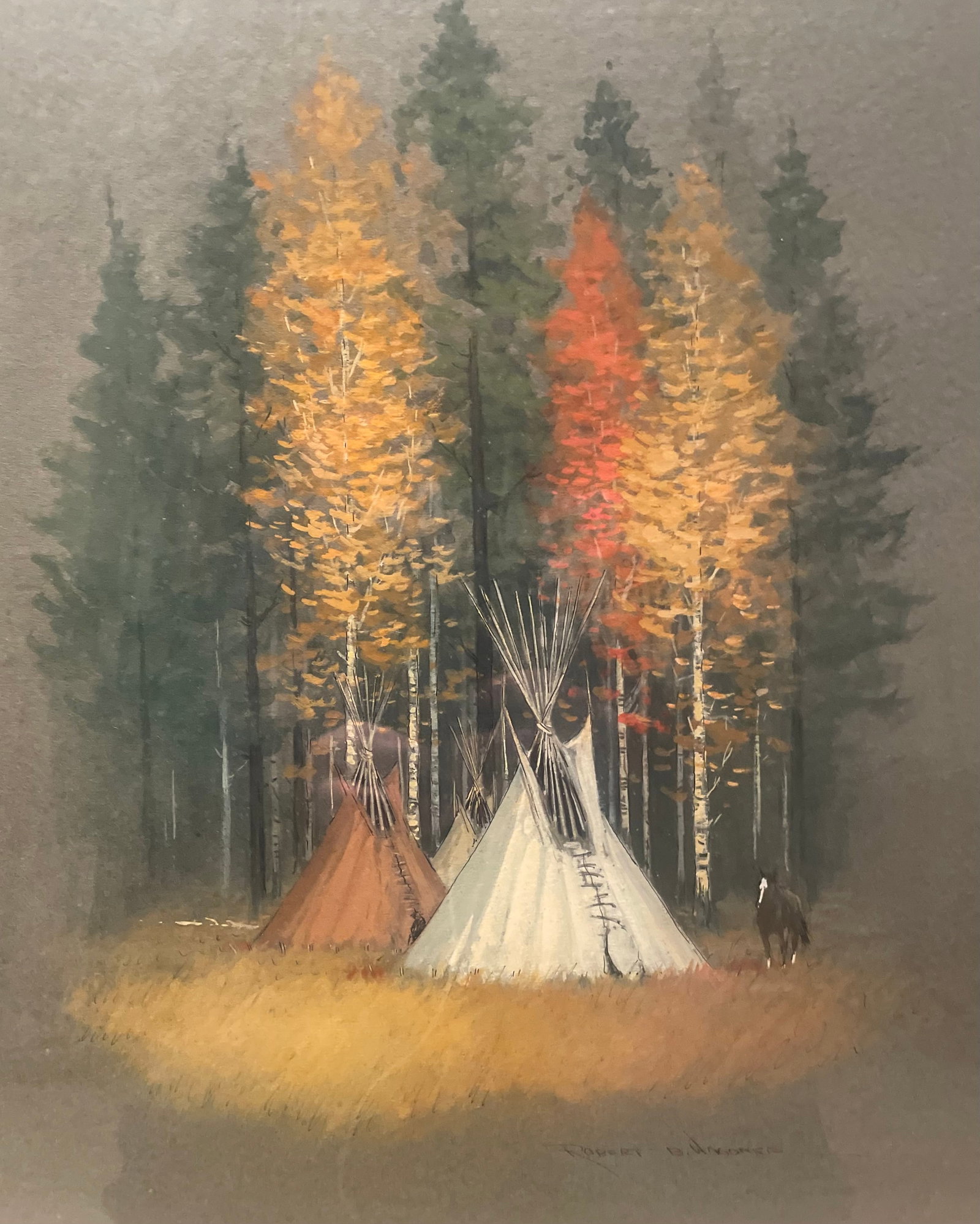 Untitled (Native American Encampment) (1 of 2)