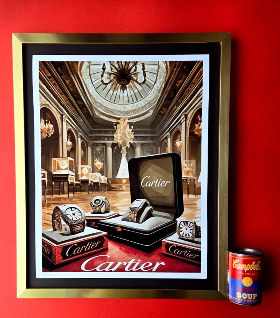 ALEXAND DULAC + CARTIER + LARGE Hand Signed Authentic Print LtdEd of 10 COA!: Title:ALEXAND DULAC + CARTIER + LARGE Hand Signed Authentic Print LtdEd of 10 COA!Description:Up for Sale is this Beautiful and Elegant Hand Signed Authentic Giclee by renowned contemporary artist