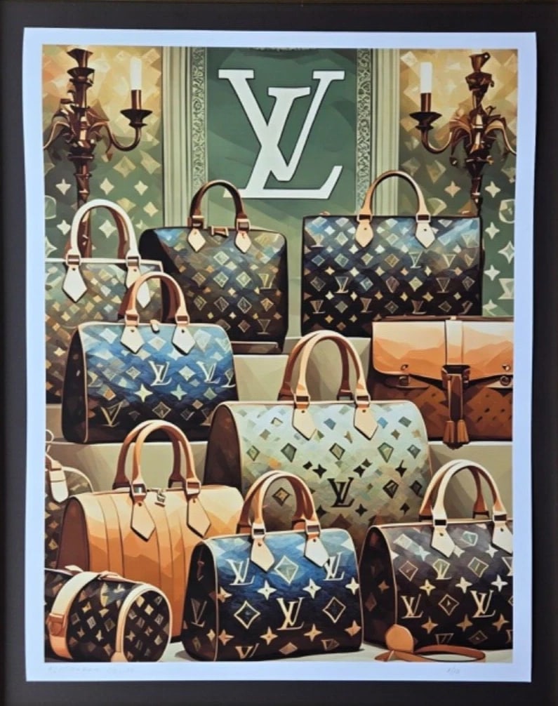 ALEXANDER DULAC FASHION LARGE Hand Signed Authentic Print LtdEd of 10 COA! - 2