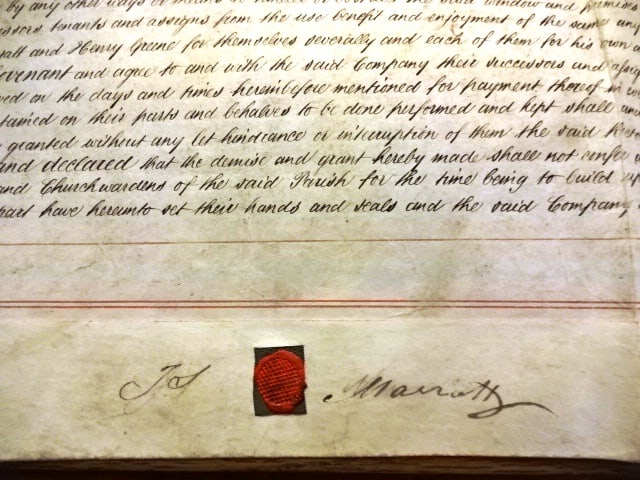 1887 Large Vellum Grant London and Survey - 3