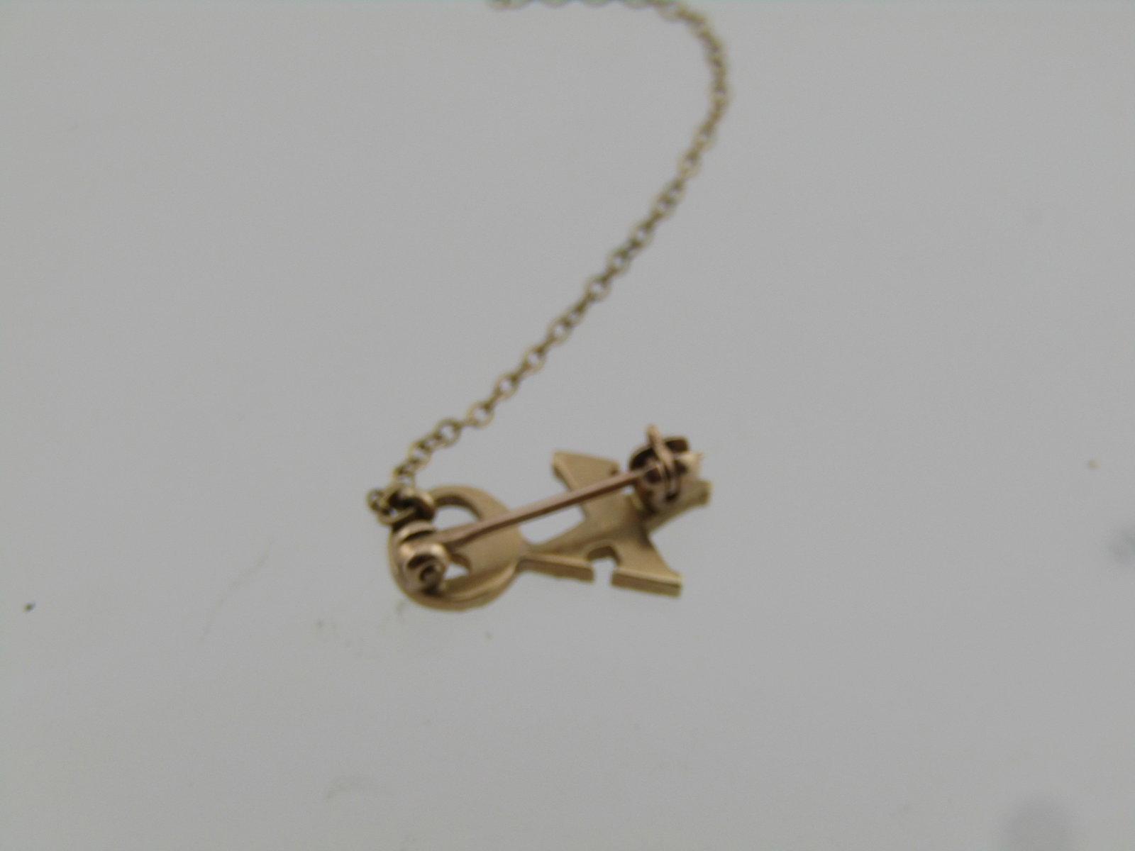 Vintage 10kt Fraternity Pin, Theta Chi, .81 grams - 2