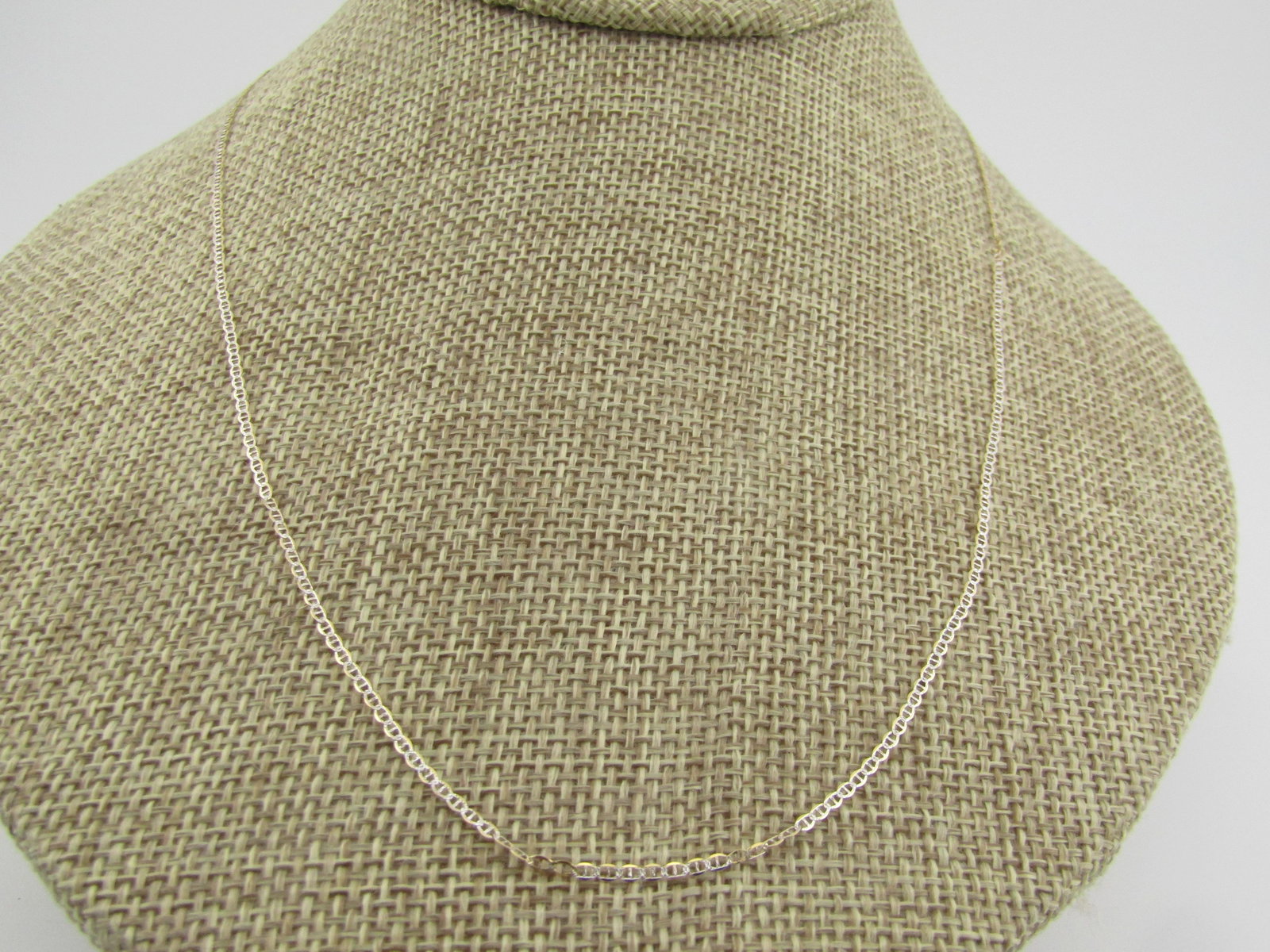 10kt Mariner Link Necklace, 20", New, Unisex - 2