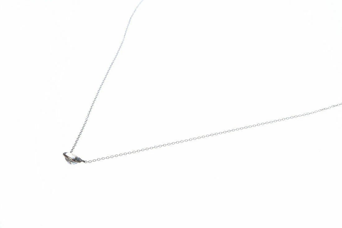 Alberto Juan 14 kt Gold Bezel Set Aquamarine Necklace - 5