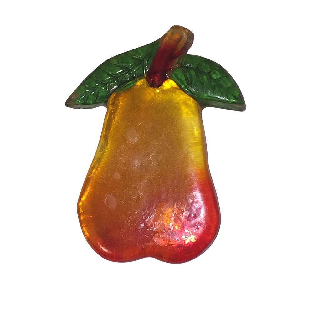Bakelite Pear Pin - 2