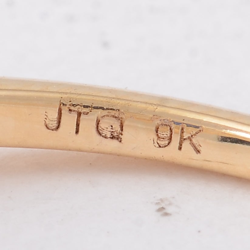 1.56 Ct Oval Sapphire 9K Gold Ring - 5