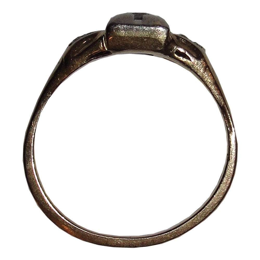 Victorian Old Brilliant Cut Diamond Ring - 6