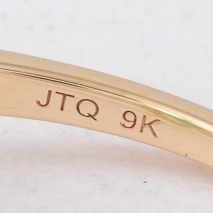 1.54 Ct Oval Emerald 9K Gold Ring - 5