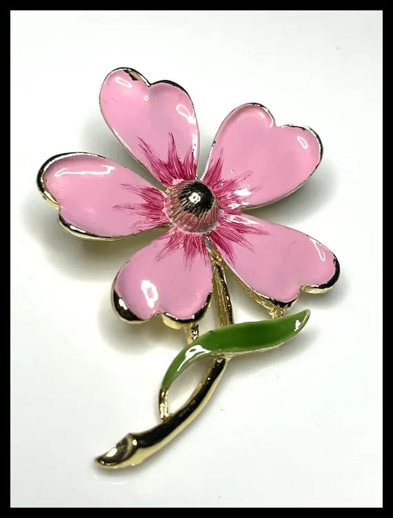 Two Vintage Gerry's Gold Tone Brooches - 3