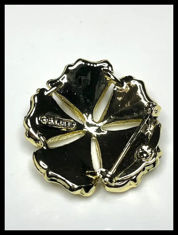 Two Vintage Gerry's Gold Tone Brooches - 7