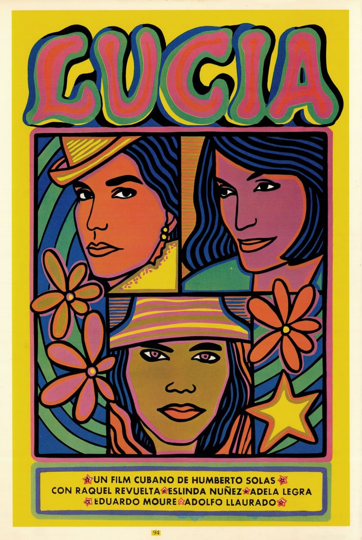 Lucía. Un film cubano de Humberto Solas. Martínez/ICAIC Cuban film poster 1968 (1 of 1)