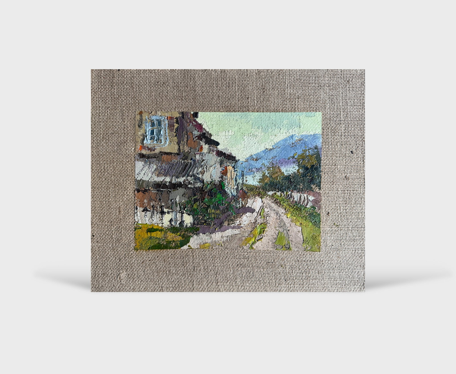 Oil painting have a nice trip K. Leonid - 7